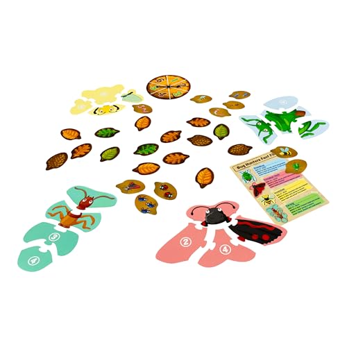 Orchard Toys Bug Hunters Game, Learn Counting and Observational Skills As You Race to Be 1st to Build Your Bug, Designed for 2-4 Players Aged 3+ - style: Bug Hunters
