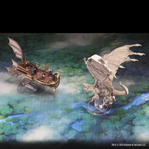 WizKids D&D Icons of The Realms: Battle Mat (Sky Battle Mat) - style: Sky Battle Mat