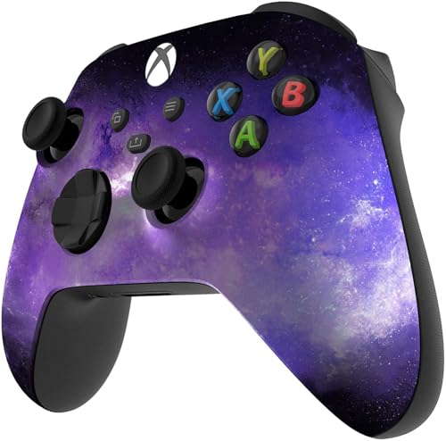 Custom Controllerzz Wireless Controller for Microsoft Xbox Series X/S & Xbox One - Custom Soft Touch Feel - Custom Xbox Series X/S Controller (X/S Galaxy) - color: X/S Galaxy