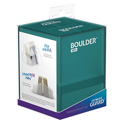 Ultimate Guard Boulder Deck Case 100+ Malachite - color: Malachit, size: 100+