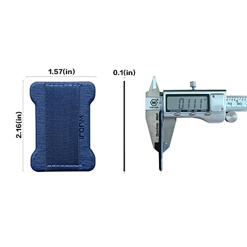Universal Phone Grip for Smartphones - Phone Holder for Hand -Wireless Charging Compatible (Dark Blue) - 2Pack - color: Dark Blue