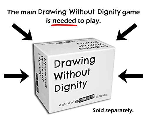 Drawing Without Dignity: Expansion Packs 1 & 2 | The Twisted Funny Adult Party Game Version of The Classic Drawing Game