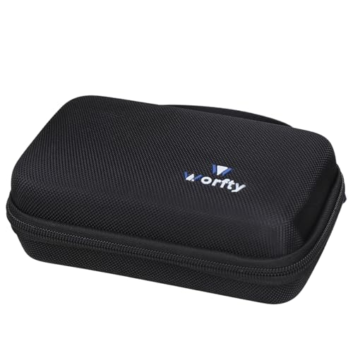 worfty Case for Retroid Pocket Classic/ Retroid Pocket Flip 2 Retro Game Console - Hard Travel Protective Carrying Storage Bag (Black) - color: Black