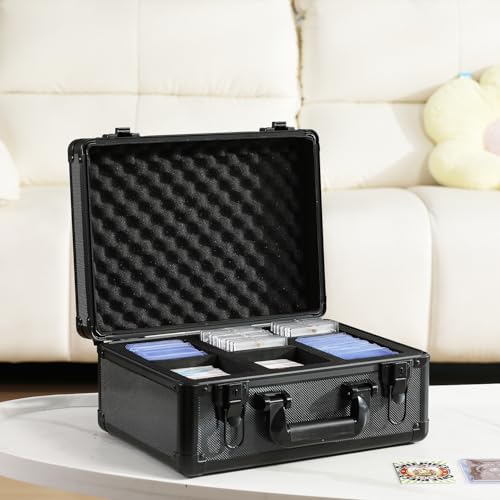 Toploader Storage Box for 3" x 4" 35PT Rigid Card (Medium) | Hard Case, Dividers, Durable, Large Capacity, Ultimate Protection - size: Medium