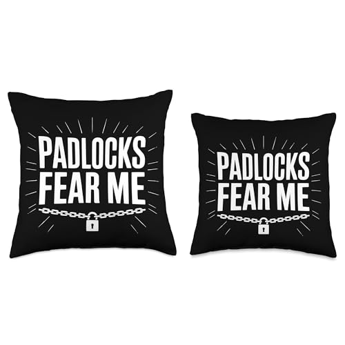 Escape Room Game Lockpicking Puzzle Room Exit Game Throw Pillow - size: 18x18