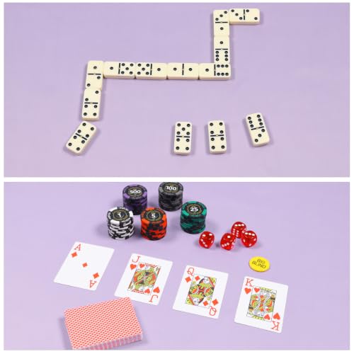 TIASUSAN Purple Mahjong Mat (31.5” x 31.5”) with Black Carrying Bag, Noise-Reducing Mahjong Mat for Table - color: Purple