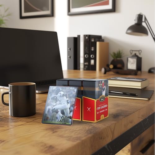 Cardboard Gold - 35pt Top Loaders for Cards - 1000 Count - Premium 3x4 Inch Trading Card Toploaders - Protect Your Baseball and Sports Cards with These Crystal Clear Hard Plastic Sleeves Protectors - size: 1000 Toploaders