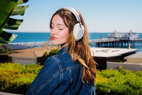 Sony 1000X THE COLLEXION Wireless Noise Cancelling Headphones, Platinum | Luxury Comfort with Curated Materials, HD NC Processor QN3, 12 Microphones, Mastered by Engineers, Up to 24 Hrs of Battery - color: Platinum