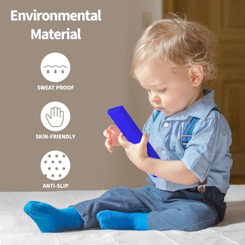 Hi Color Remote Cover for Samsung BN59-01388 BN59-01393 Silicone Remote Case Protective Sleeve (Blue) - color: blue