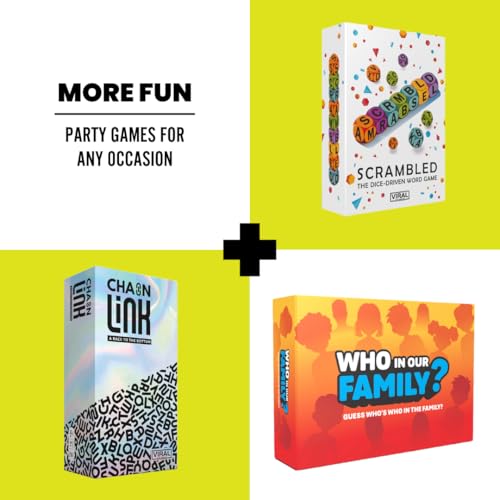 Viral Studios A to Z β Fast-Paced Word Game for Families & Game Nights β Race the Timer, Flip Letters & Shout Answers β Fun Card Game for Kids, Teens & Adults, Ages 8+, 2+ Players