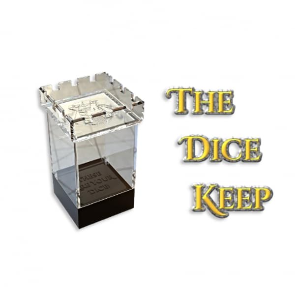 Gate Keeper Games & Dice Gatekeeper Games Halfsies Dice Joker - Upgraded Dice Case - style: Joker