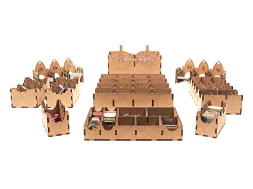 Organizer for Mansions of Madness 2nd ed Board Game, Storage Insert, Accessories Upgrade