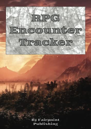 RPG Encounter Combat Tracker - Track Combat Damage Initiative D&D Five 5e and More