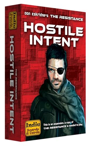 Resistance - Hostile Intent - by Indie Boards and Cards - Strategy Card Game - style: Hostile Intent (Expansion)