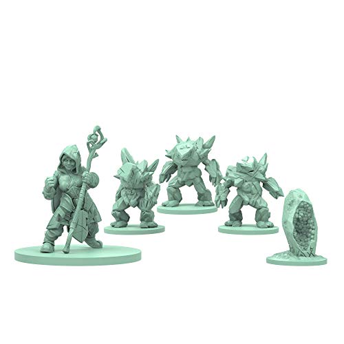 Steamforged Games: Godtear the Board Game (Eternal Glade Starter Set) | 2-Player Tabletop Skirmish, Includes Nia and Morrigan, 3 Quartzlings, 5 Cold Bones, Battlefield, Dice, Tokens, (2 Players) - style: Eternal Glade Starter Set
