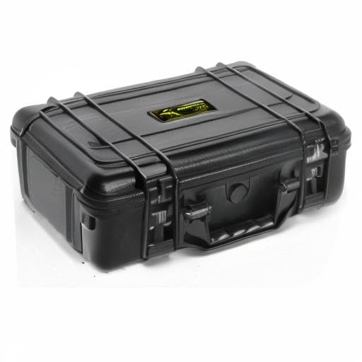 12" Hard Case with Pick Pluck Foam Insert, 13.3 x 10.5 x 4.3 Inch - Watertight Airtight Case for Pistol, Recorder, Camera, Microphone, GoPro - size: Inner 12" x 8.5" x 4"