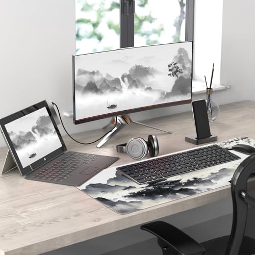 FreeNook Mouse Pad Gaming Mousepad 35.4 x 15.7in for Home Office and School - color: SMSC, size: 35.4L x 15.7W inches