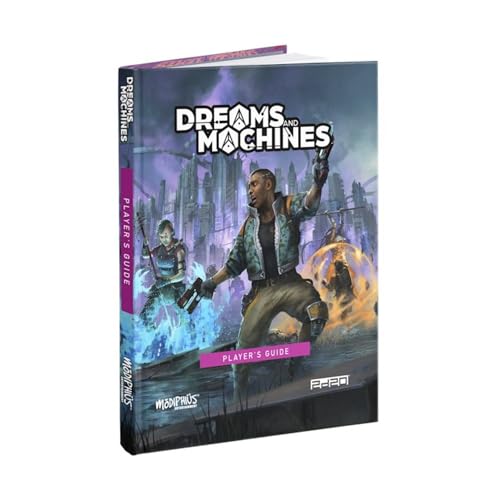 Modiphius Entertainment: Dreams and Machines: Player's Guide - Hardcover RPG Book, Requires Gamemaster's Guide for Play - style: Player's Guide