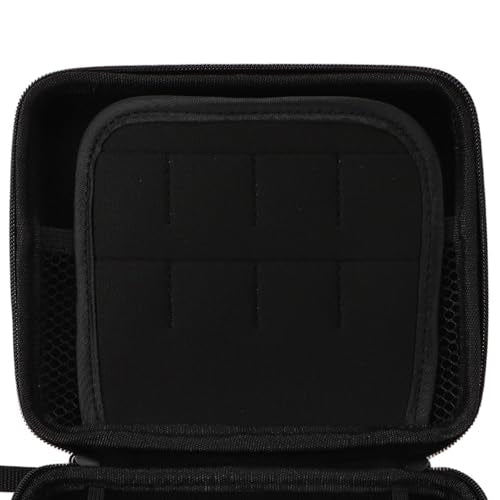 ASHATA Game Card Case For 2DS Console Game Card And Other Accessories, Hard Shell Carrying Case Pouch With 8 Game Card Holders In Red - color: Red