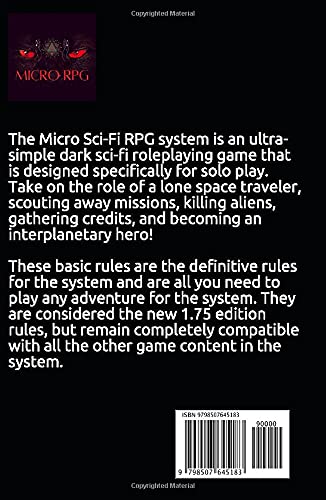 Micro Sci-Fi RPG: Basic Edition Rulebook