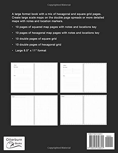 RPG Map Book: Create up to 40 maps for role playing games