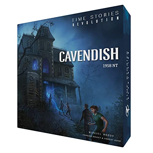 TIME Stories Revolution Cavendish Board Game - A Time-Bending Mystery Adventure Game, Cooperative Strategy Game for Kids & Adults, Ages 12+, 1-4 Players, 90 Min Playtime, Made by Space Cowboys