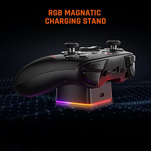 BIGBIG WON BLITZ2 Wireless Controller, 16 Fully Mechanical Micro Switch, 2000Hz Report Rate, TMR Electromagnetic Joysticks, PC Controller for PC/Switch/iOS/Android - size: BLITZ1