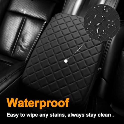 Console Cushion Cover for Toyota Tacoma 2005-2015 | SR SR5 Off-Road PreRunner TRD-Sport pro Limited Tacoma Organizer Armrest Storage Box Cover Tacoma Accessories - size: for 2005-2015 Tacoma