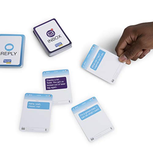 New Phone, Who Dis? Family Edition By Relatable, A Fun Choice For Games And Card Games For Family Gatherings, Great For Kids Games, Includes 150 Inbox Cards, 300 Reply Cards, And Instructions - style: Family