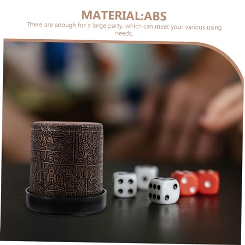 Entertainment Dice Cup Bar Dice Holder Shaker Storage Case for Indoor Outdoor