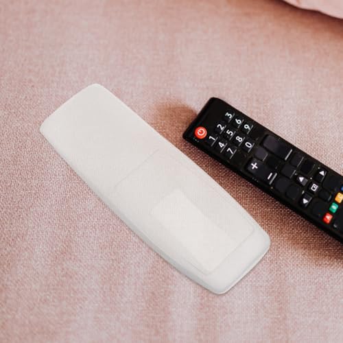 Angoily Silicone Remote Protective Cover Case for Tv Air Conditioner Remote Controller Flexible Stretchy Skin with High Transparency and Easy Battery Access