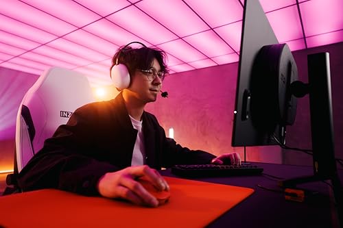 Sony INZONE H9 II Wireless Noise Cancelling Gaming Headset, White | Lightweight, WH-1000XM6 Drivers, Detachable Cardioid Mic, 2.4GHz/BT/3.5mm, Soft Case, PC/PS5/Switch/Mobile, 30 Hr Battery - color: White