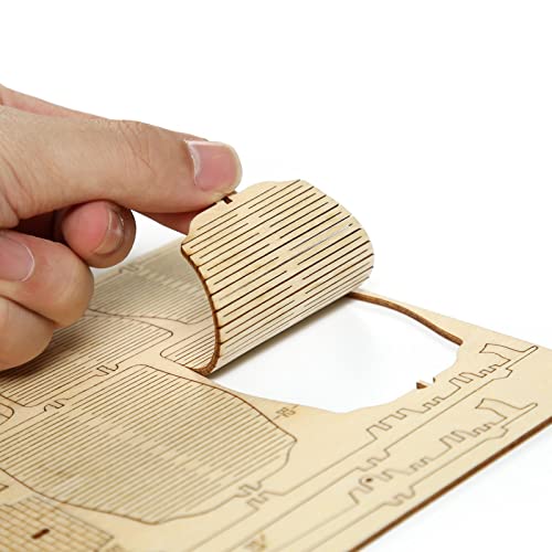 3D Wooden Puzzles Ocean - Sailboat Model Kits, Brainteaser and Puzzle for Christmas/Birthday,Gifts for Adults and Teens to Build Combination - style: Sailboat