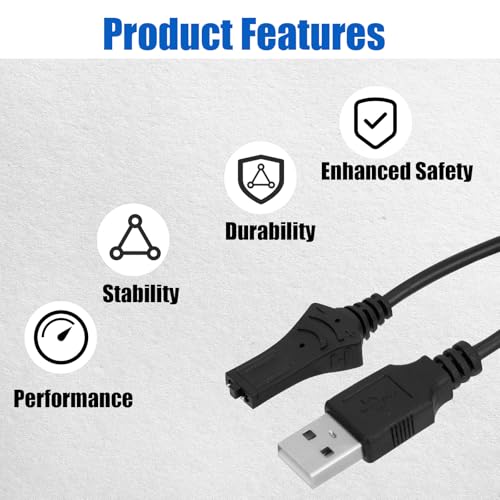 1pcs 1866460 Charging Cable for Minn Kota I-Pilot Link Remote | 1.5m/4.92ft Long Charger Cord Replacement Accessories Compatible with All Trolling Motor i-Pilot Remotes