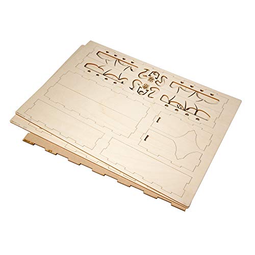 The Broken Token Untold Journeys Box Organizer for The Lord of The Rings: Shadowed Path - Wood Storage Box with Multiple Trays - Wooden Game Organizer - style: Shadowed Path