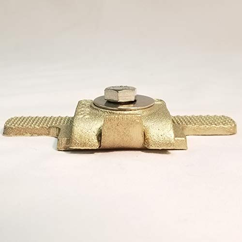 Generic Metal Bonding Clamp and Cable Holder Copper - Lightning Protection