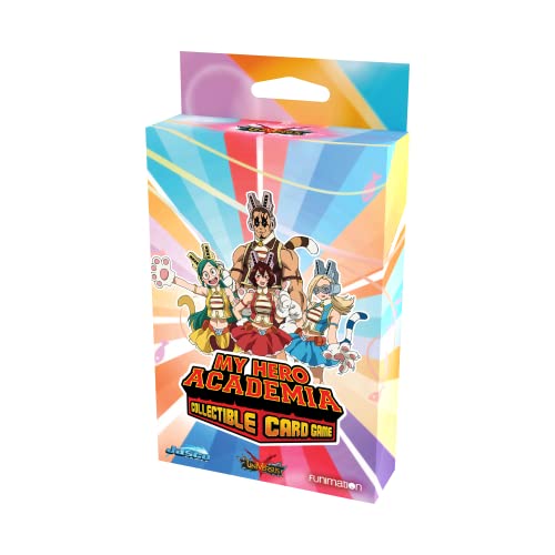 My Hero Academia Collectible Card Game Deck-Loadable Content Series 3 Wild Wild Pussycats | Trading Card Game for Adults & Teens | Ages 14+ | 2 Players | Avg. Playtime 20-30 Mins | Made by Jasco Games