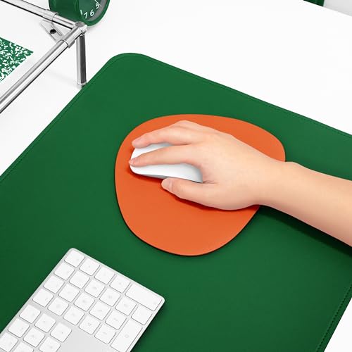 GREEDY FARMERS Mouse pad, Non-Slip Washable Waterproof Computer Mouse pad (Tangerine) - color: Tangerine