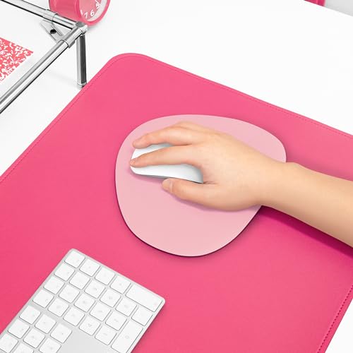 GREEDY FARMERS Mouse pad, Non-Slip Washable Waterproof Computer Mouse pad (Blush Pink) - color: Blush Pink