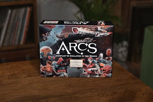 Arcs Board Game by Leder Games | Ages 14+ | 2–4 Players | Tactical Space Opera Strategy Game with Trick-Taking Action System, Galactic Warfare, Diplomacy & Asymmetric Play
