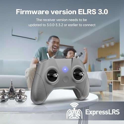 C8 ELRS V3 8CH 2.4GHz RC Radio Transmitter for FPV Drones/Tiny Whoop/Fixed Wing,FPV Drone Simulator Controller for Beginner,Mode 2