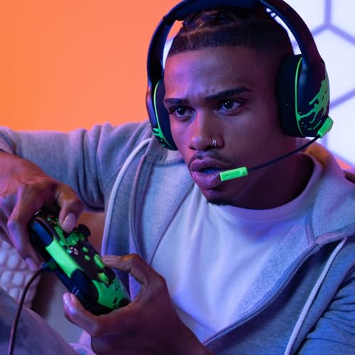 PDP Rematch Glow Enhanced Wired Controller for Xbox Series X|S & Xbox One | Licensed for Xbox & PC, 2 Mappable Back Buttons, Advanced Customization in Companion App, Glow-in-the-Dark, Jolt Green - color: Jolt Green, style: Controller
