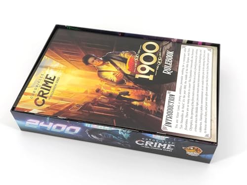 Board Game Insert for Chronicles of Crime - color: Bright Green