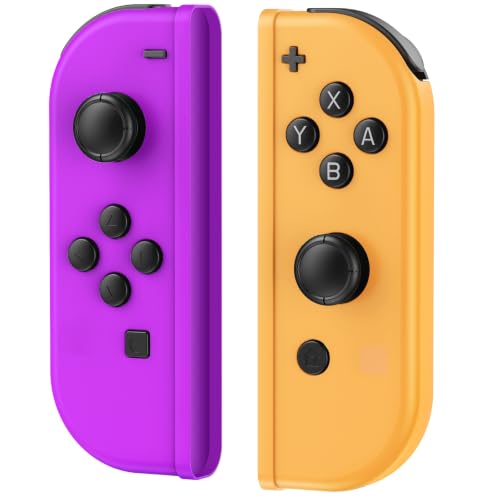 XYCZXIKEC Replacement for Nintendo Switch Controller, Switch Wireless Controllers Compatible with Switch/Lite/OLED, Support Motion Control/Dual Vibration/Wake-up (P-O) - color: P-O