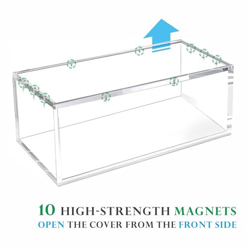 1PC Acrylic Magnetic Case for NEW Booster Bundle(10Bundle) ME2.5 Ascended Heroes Acrylic Display Case with Magnets Lid