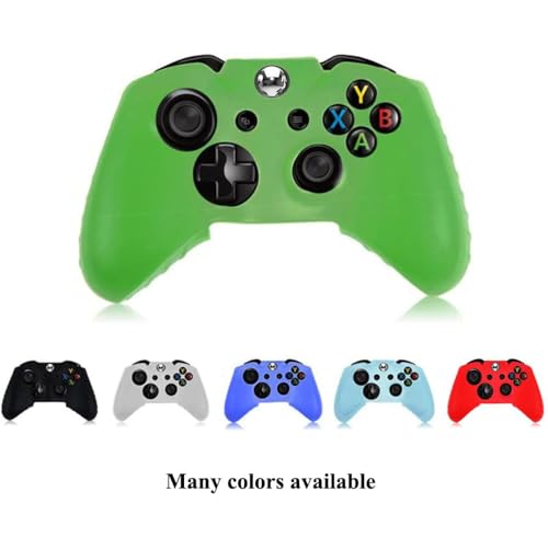 OSTENT Soft Protector Silicone Skin Case Cover Pouch for Microsoft Xbox One Controller Color Green - color: Green