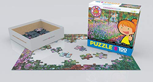 EuroGraphics Monet's Garden by Claude Monet 100-Piece Puzzle, Multi - size: 100 Piece Puzzle, style: EuroGraphics Monet's Garden by Claude Monet 100-Piece Puzzle