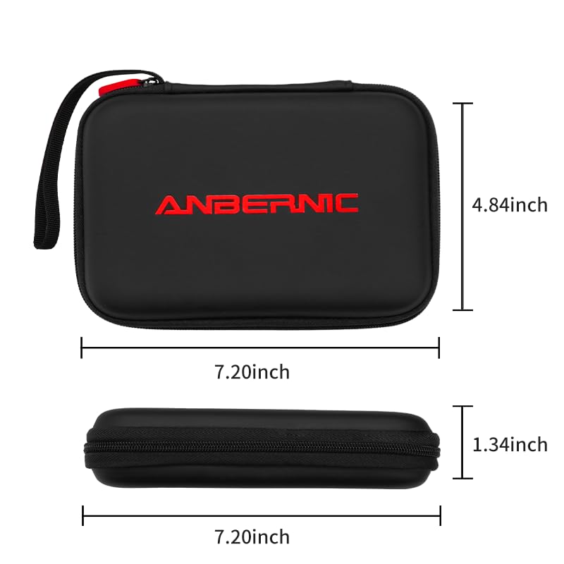 Cintwor Case Protable Hard Travel with RG DS Retro Game Console, Handheld Emulator Game Console, Player Storage Organizer for Anbernic RG DS Retroid Pocket Consoles, TF Card& Cable(Box Only)