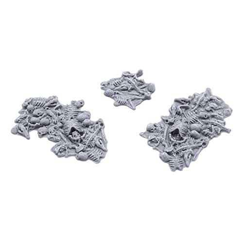 EnderToys Bone Piles by Printable Scenery, 3D Printed Tabletop RPG Scenery and Wargame Terrain 28mm Miniatures