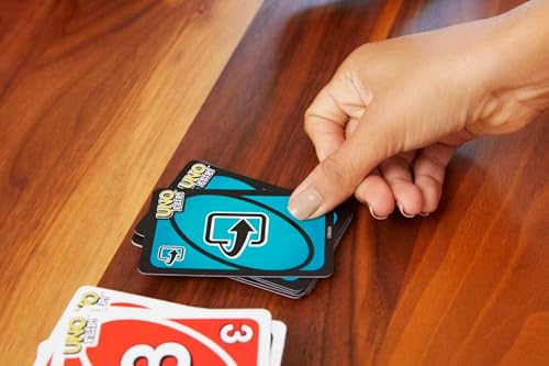 Mattel Games UNO FLIP! Card Game in Storage & Travel Tin, Color Blind Accessible Deck for Kids, Adults & Family Nights & Parties (Amazon Exclusive) - style: UNO Flip!